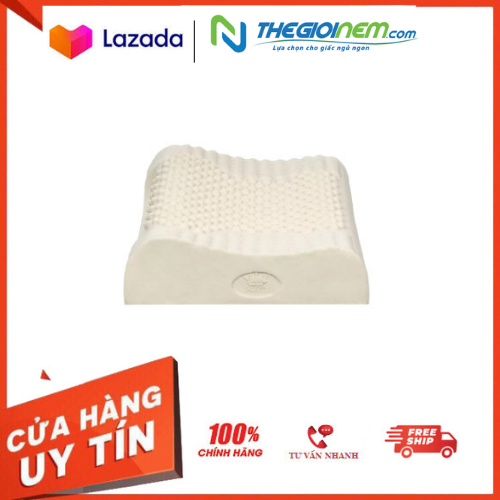 Gối cao su thiên hiên Massage New G1 Vạn Thành 40x60x12cm