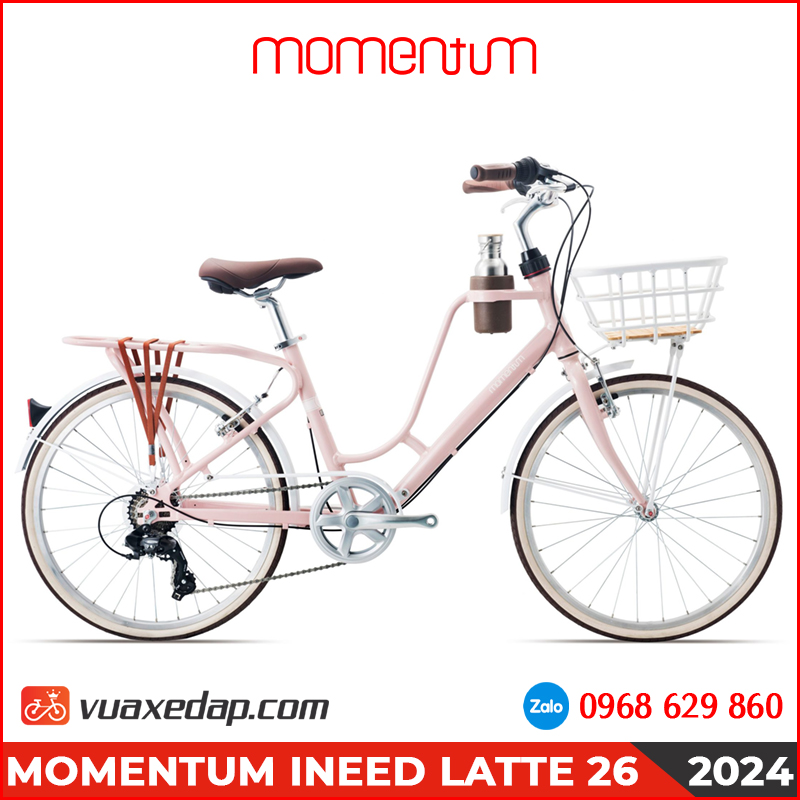 Xe đạp đường phố Momentum Ineed Latte 26 - 2024