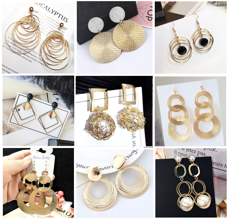 Bông tai nữ vintage retro thời trang nhiều mẫu B2080