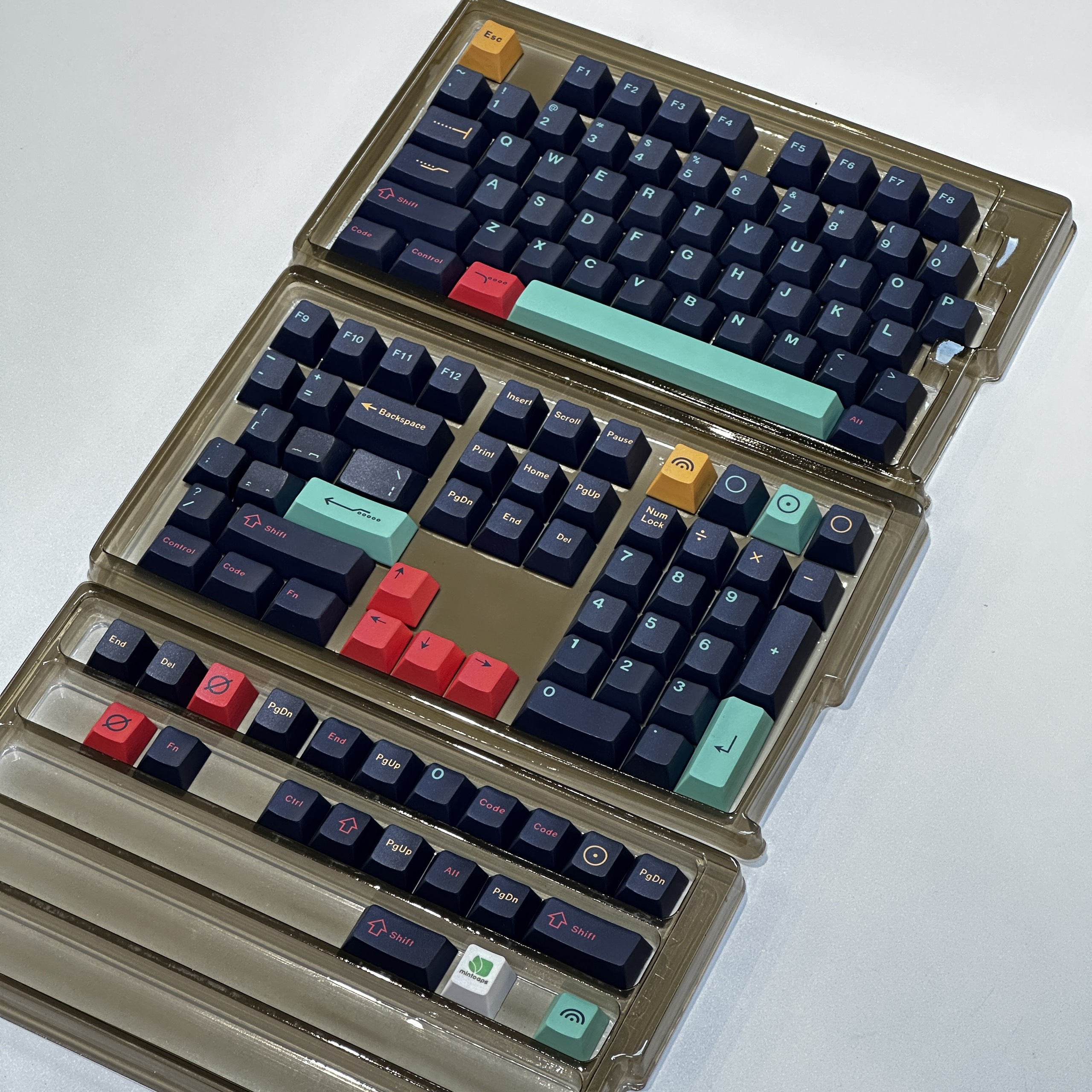 Bộ nút bàn phím cơ| Keycap cherry Metropolis dark | PBT Dyesub
