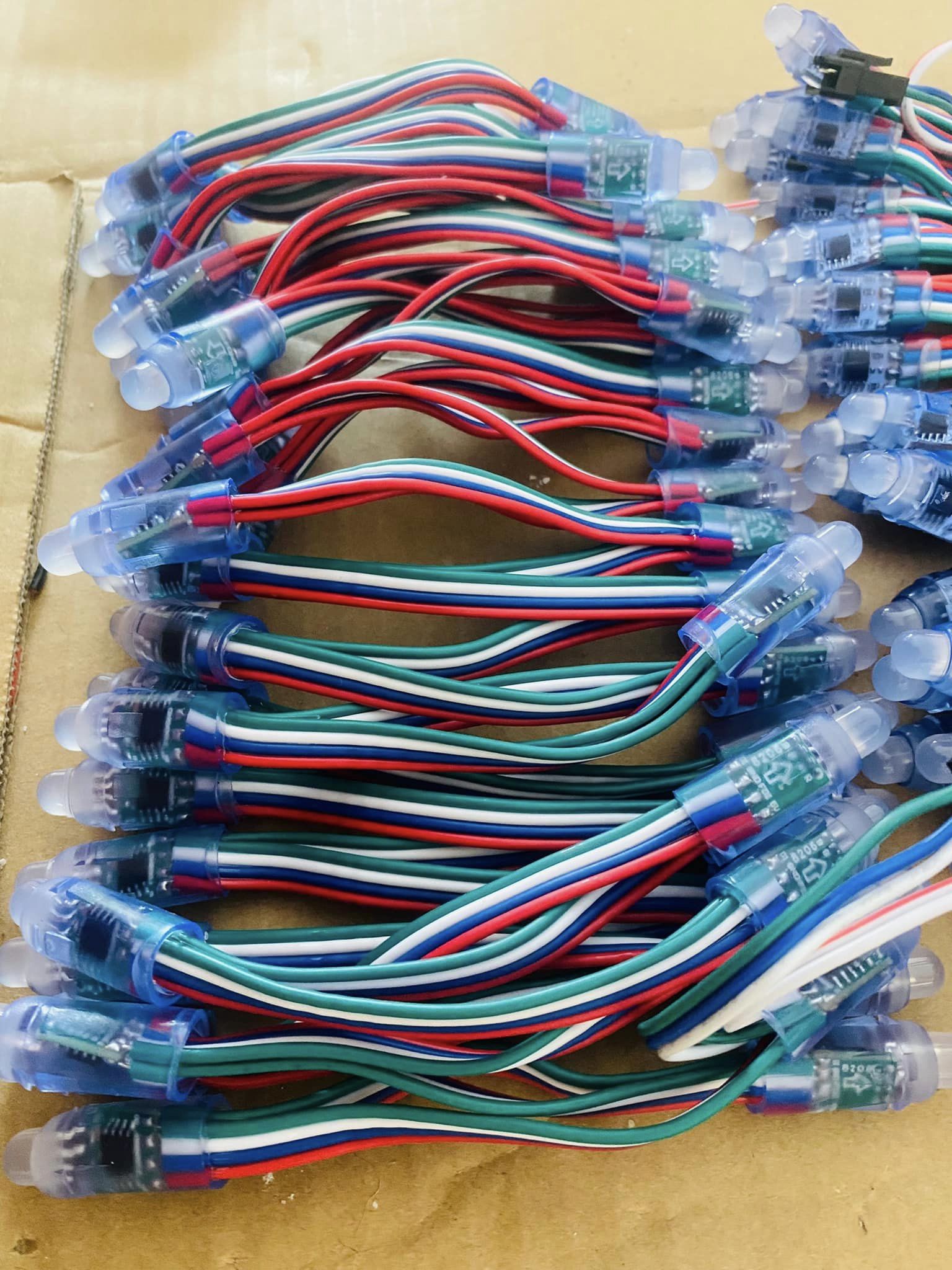 Led full màu f8 ic1903 tự chạy không cần bo mạch