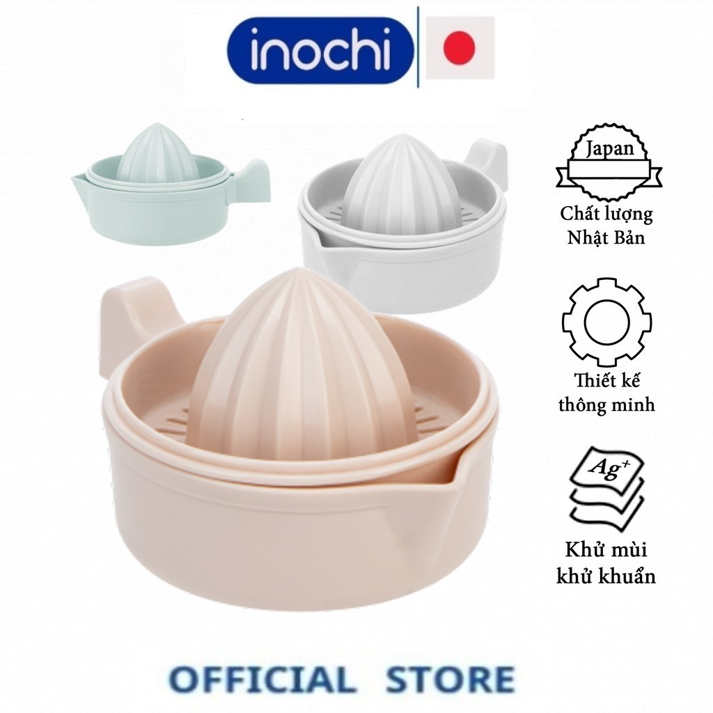 Vắt cam, loại nhỏ bằng tay có lọc YOKO INOCHI nhựa kháng khuẩn chất lượng cao an toàn khi sửa dụng