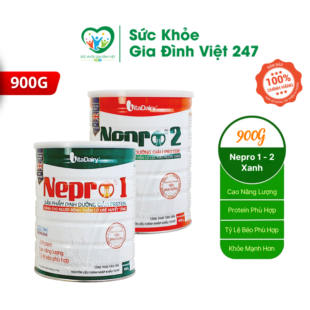 Nepro Milk 1 2 900g - for People with Kidney Disease, Kidney Failure
