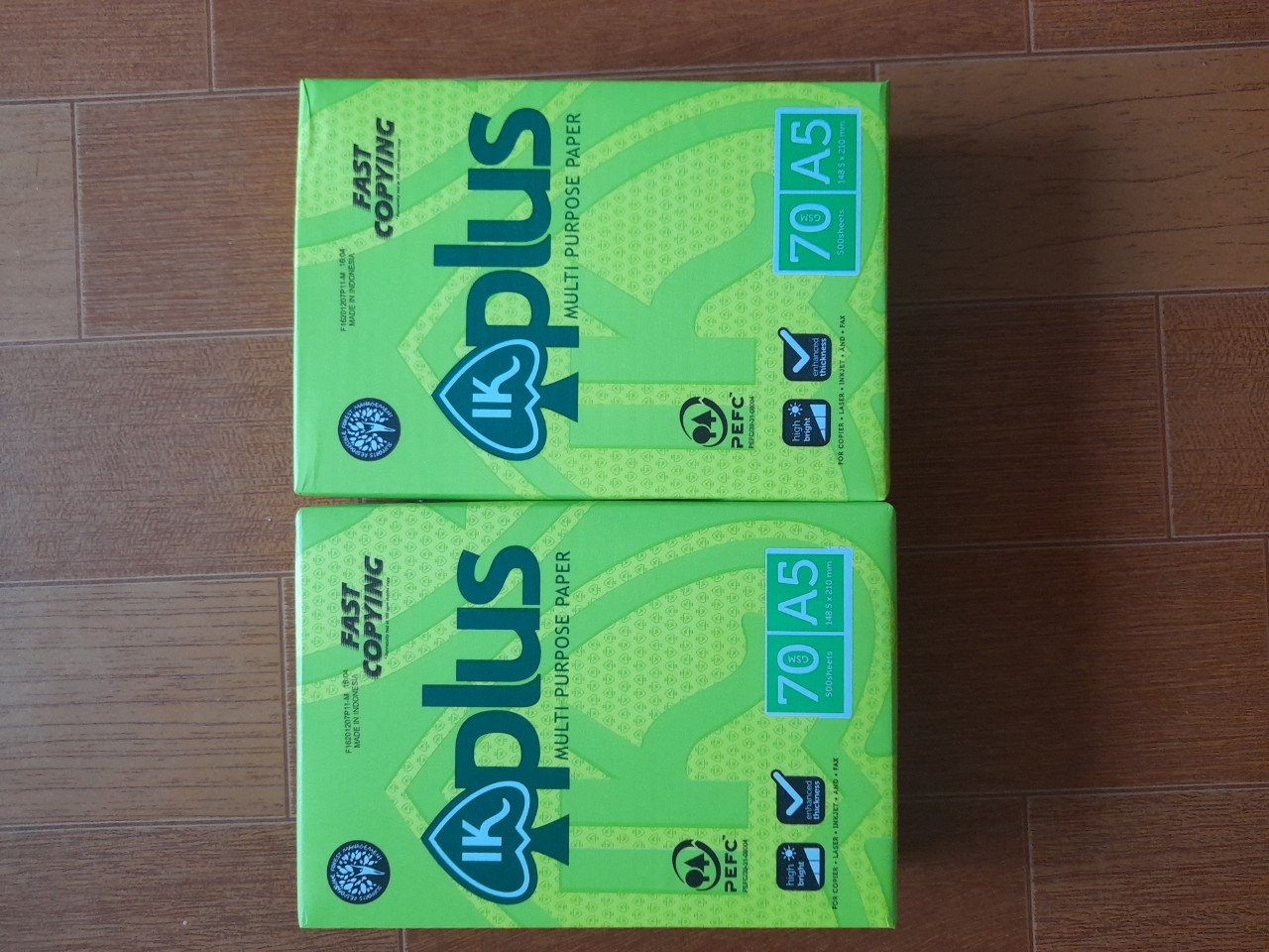 Giấy photo ik plus a5 70 gms