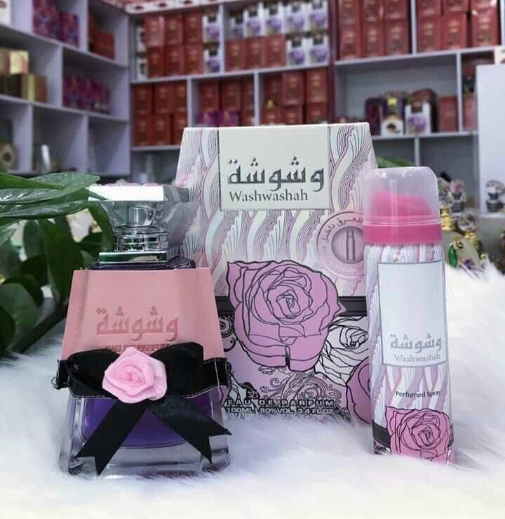 Nước hoa nội địa DUBAI Washwashah 100ml tặng xịt body