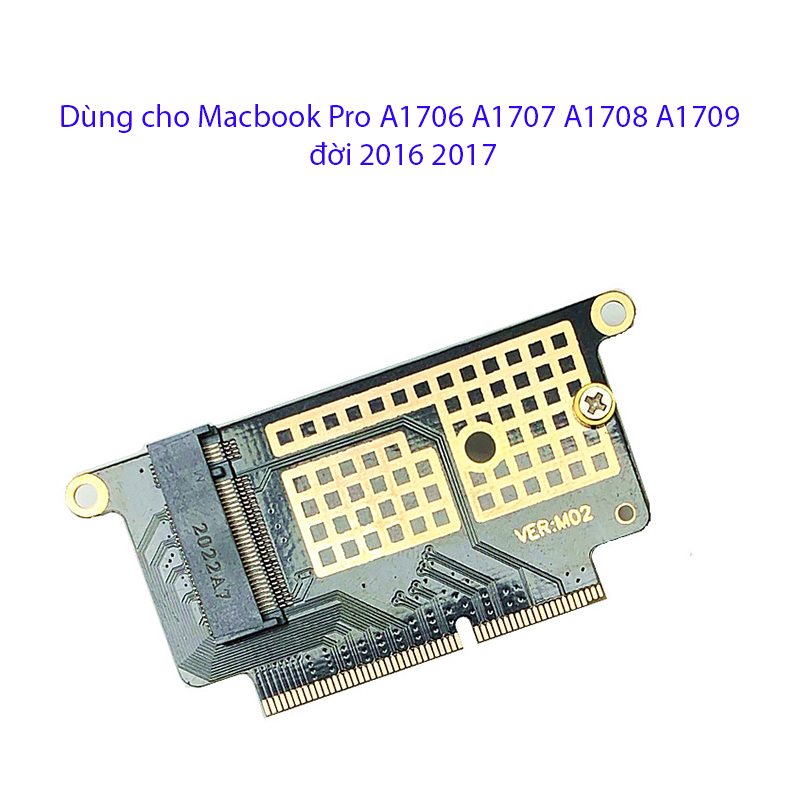Adapter ssd m2 nvme mac-book pro a1708 2016 2017