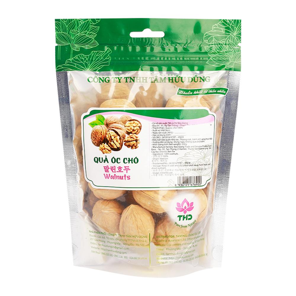 Hạt óc chó tâm hữu dũng gói 200g