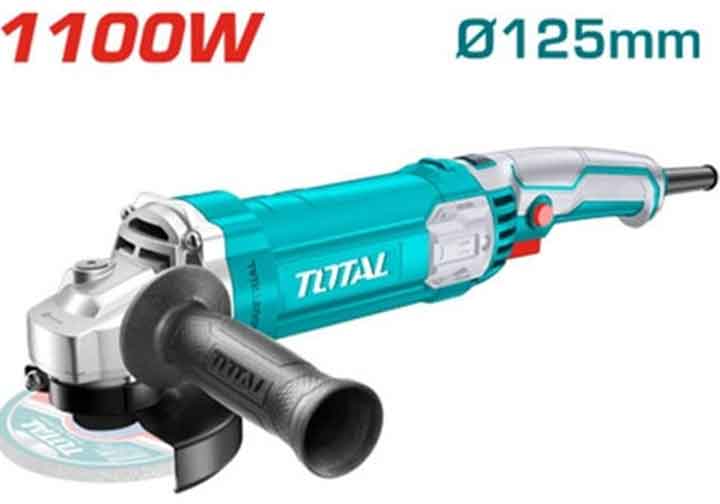 Máy mài góc cầm tay 1010w total tg11012556 , điện áp sử dụng: 220-240v~50/60hz- nguồn vào: 1010w- tốc độ không tải: 11000/phút- đường kính đĩa: 125mm- trục chính: m14