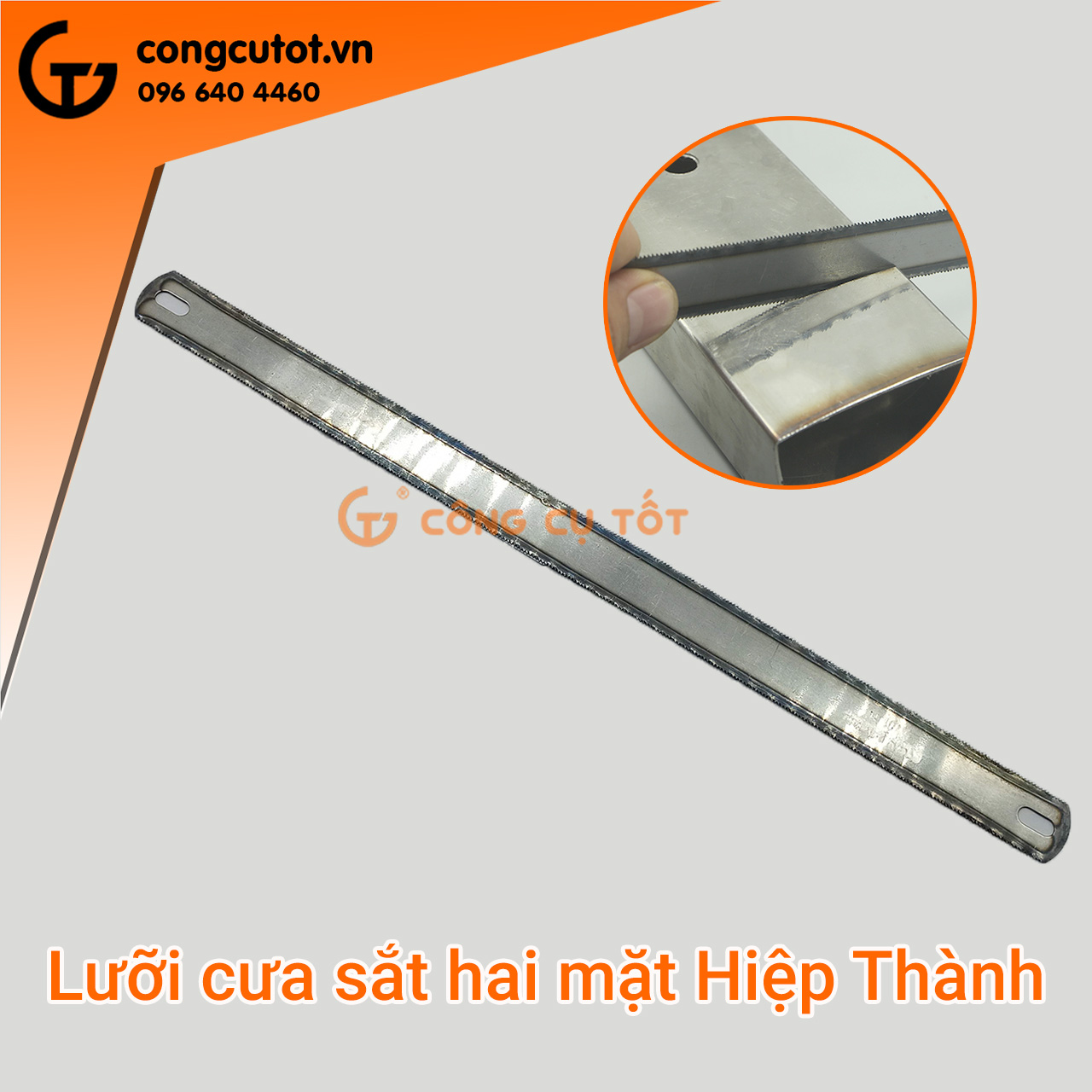 Lưỡi cưa sắt 2 mặt Hiệp Thành 300mm