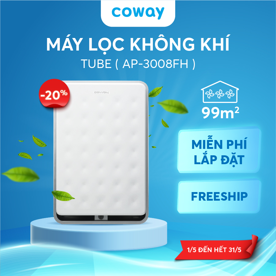 Máy lọc không khí Coway TUBA (AP-3008FH)