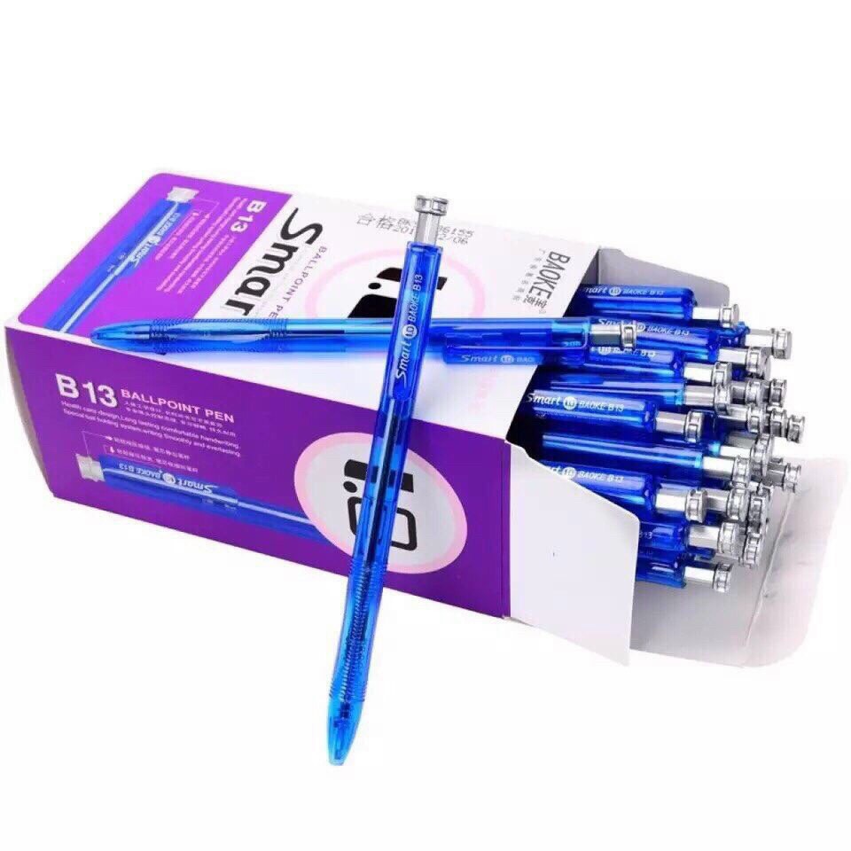 Bút baoke smart b13 - màu xanh - hàng chính hãng - hộp 48 cây
