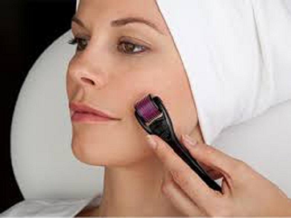 Dụng cụ lăn kim trị mụn y khoa
