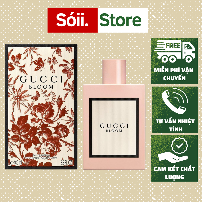 Nước hoa gucci bloom 100 ml lưu hương lâu - dầu thơm gucci bloom dịu dàng qúy phái