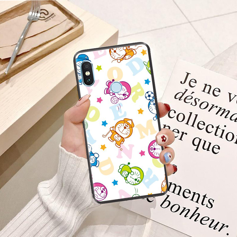 Ốp lưng điện thoại xiaomi redmi 7a / redmi note 4 / redmi note 4x / redmi note 5 pro / redmi note 5a / redmi note 5a prime viền dẻo tpu bst doremon phiêu lưu