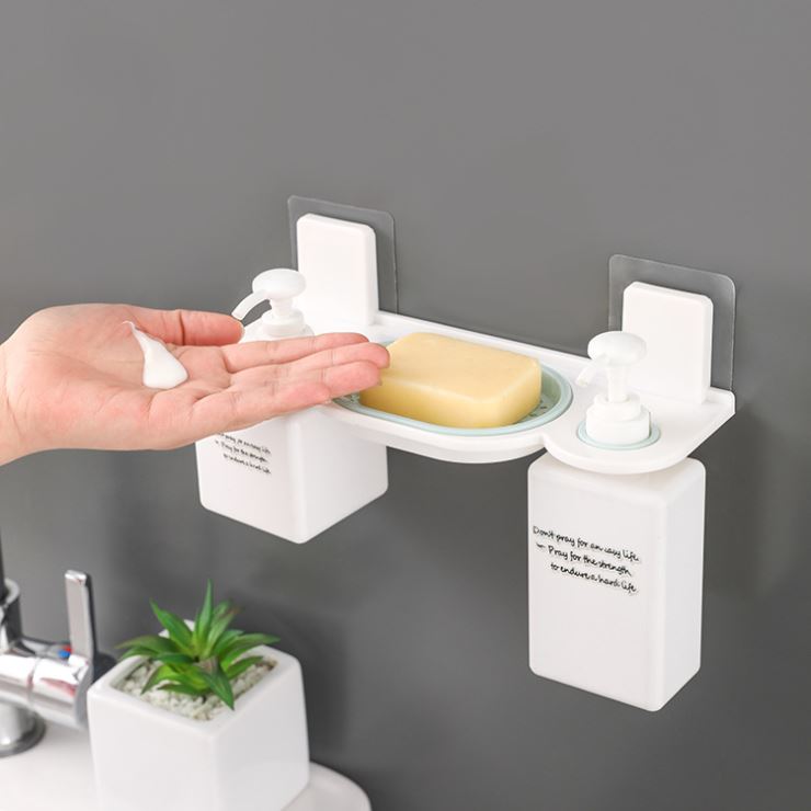 Kệ để xà bông, dầu gội đầu tiện dụng nhà tắm