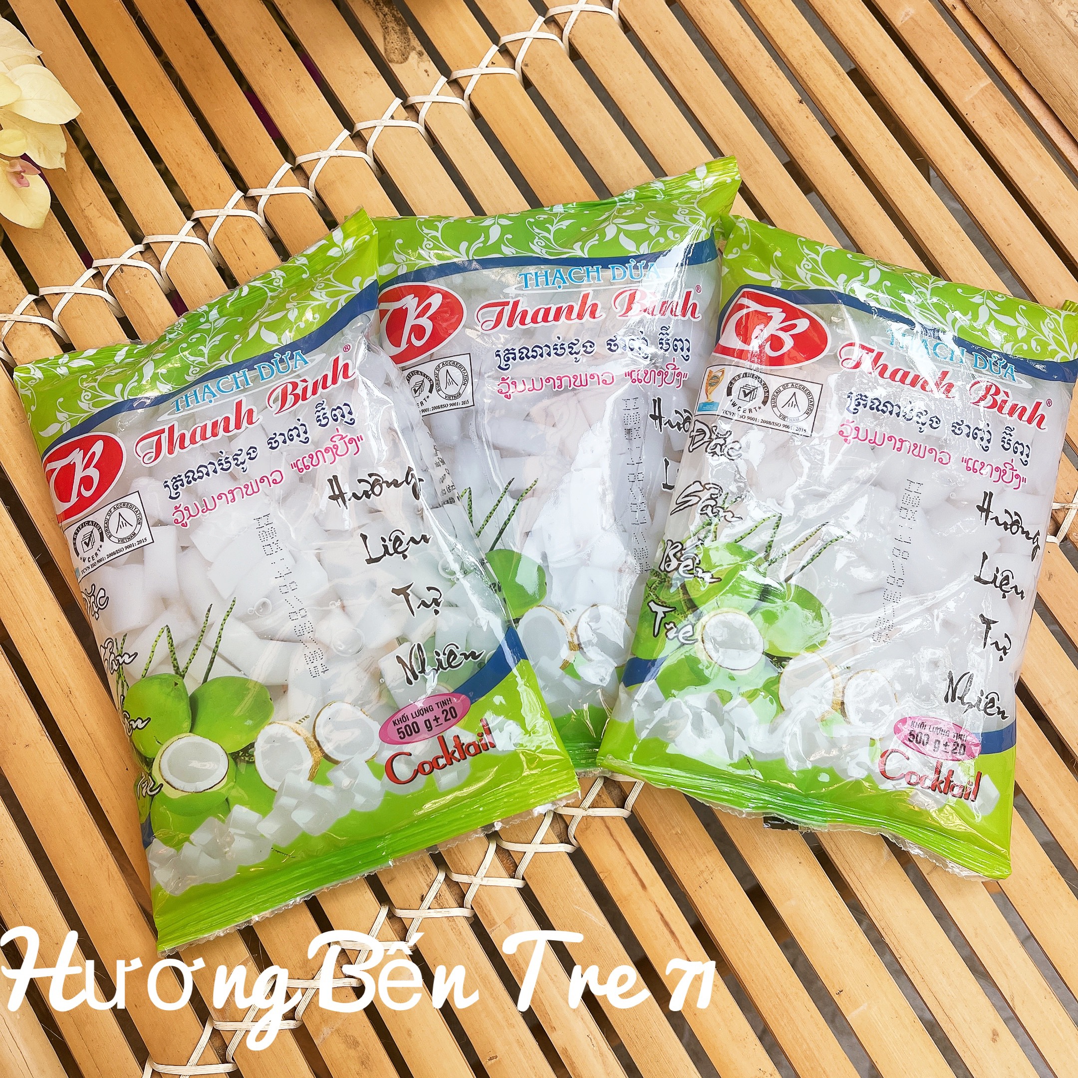 Thạch dừa Thanh Bình- đồ ăn vặt