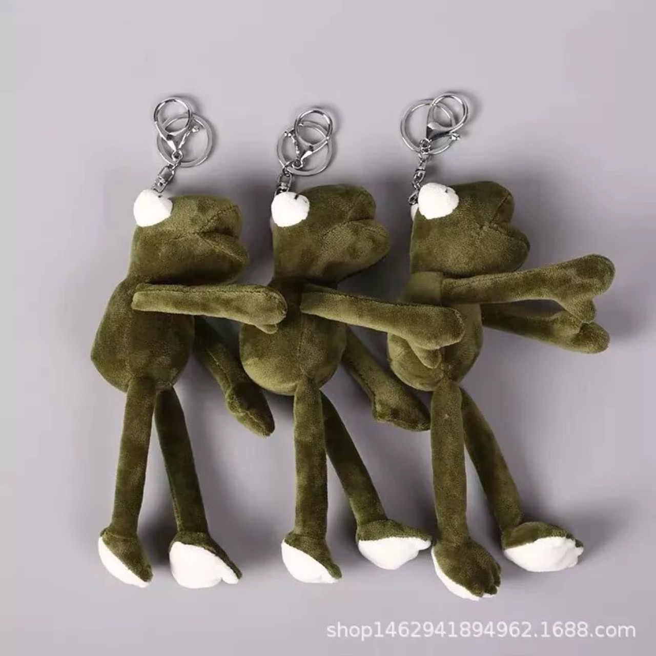 Móc khóa gấu bông Hoàng Tử Ếch loại đẹp siêu mề pk02