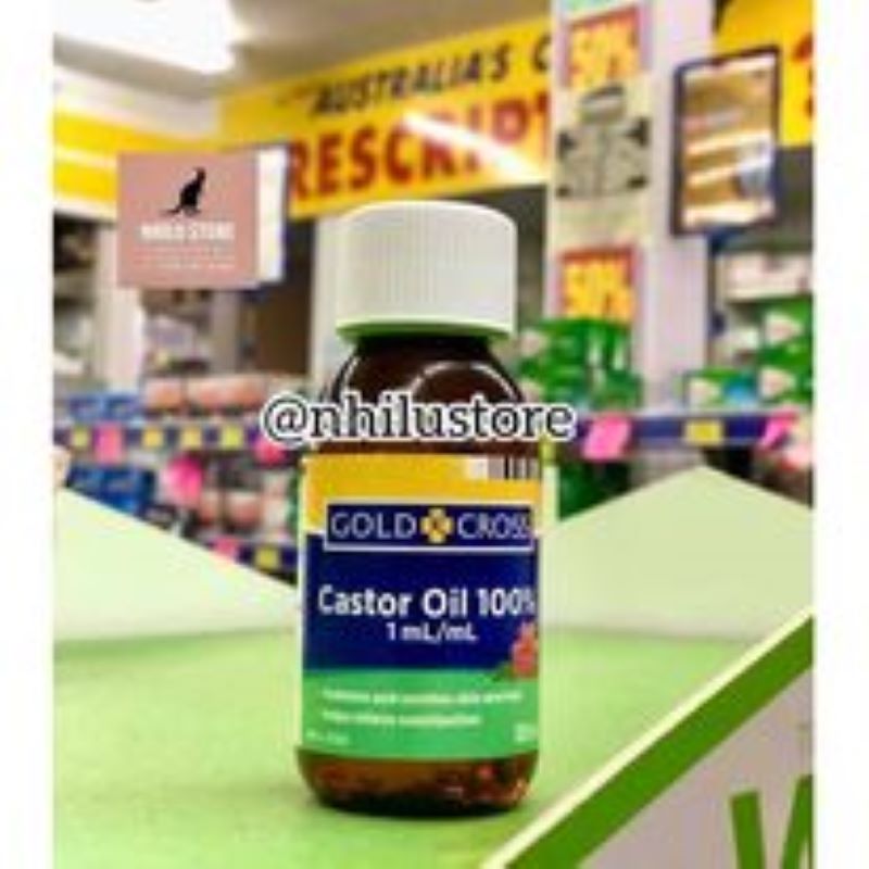 Dầu hạt Thầu dầu Castor Oil Gold Cross 1ml
