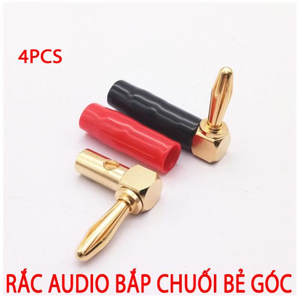 Bộ 4 chiếc rắc audio bắp chuối bẻ góc