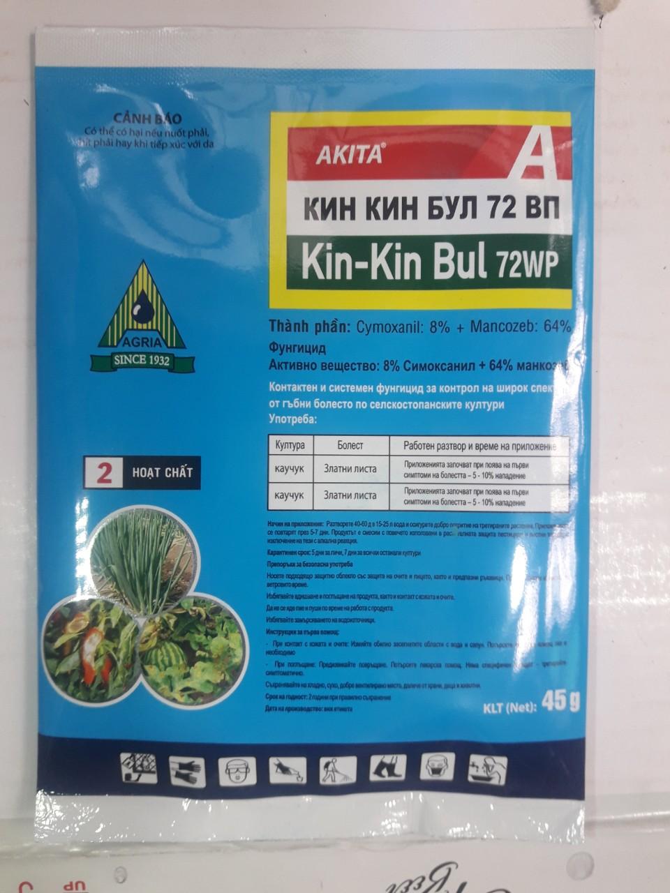 Kin Kin Bul 72WP 45gr  Chuyên Trị Thối Nhũn Cho Lan