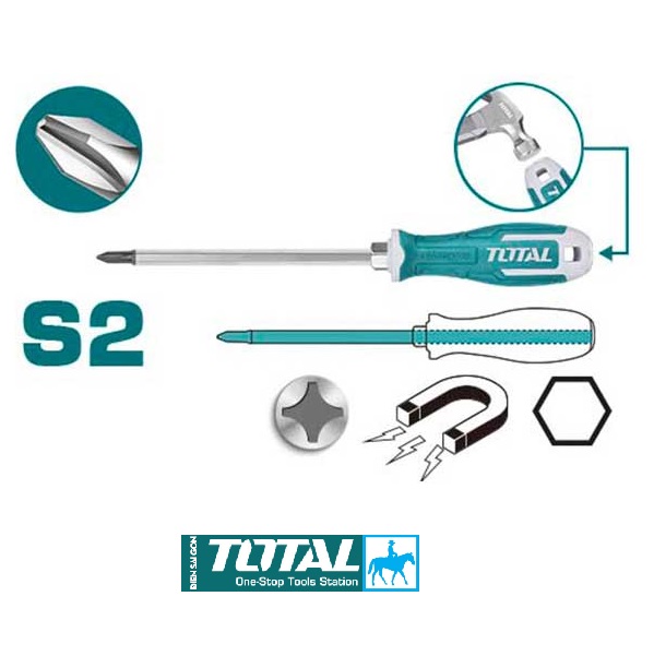 Tua vít đóng xuyên đầu bake ph3 ph2 thép s2 total thtgtsph3200 thtgtsph3150