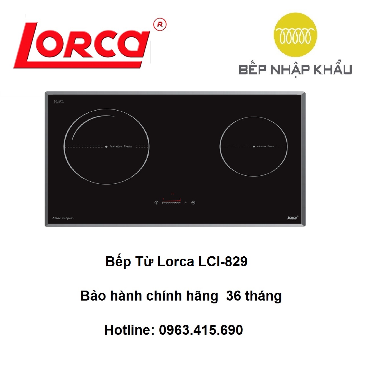 Bếp từ lorca lci-829