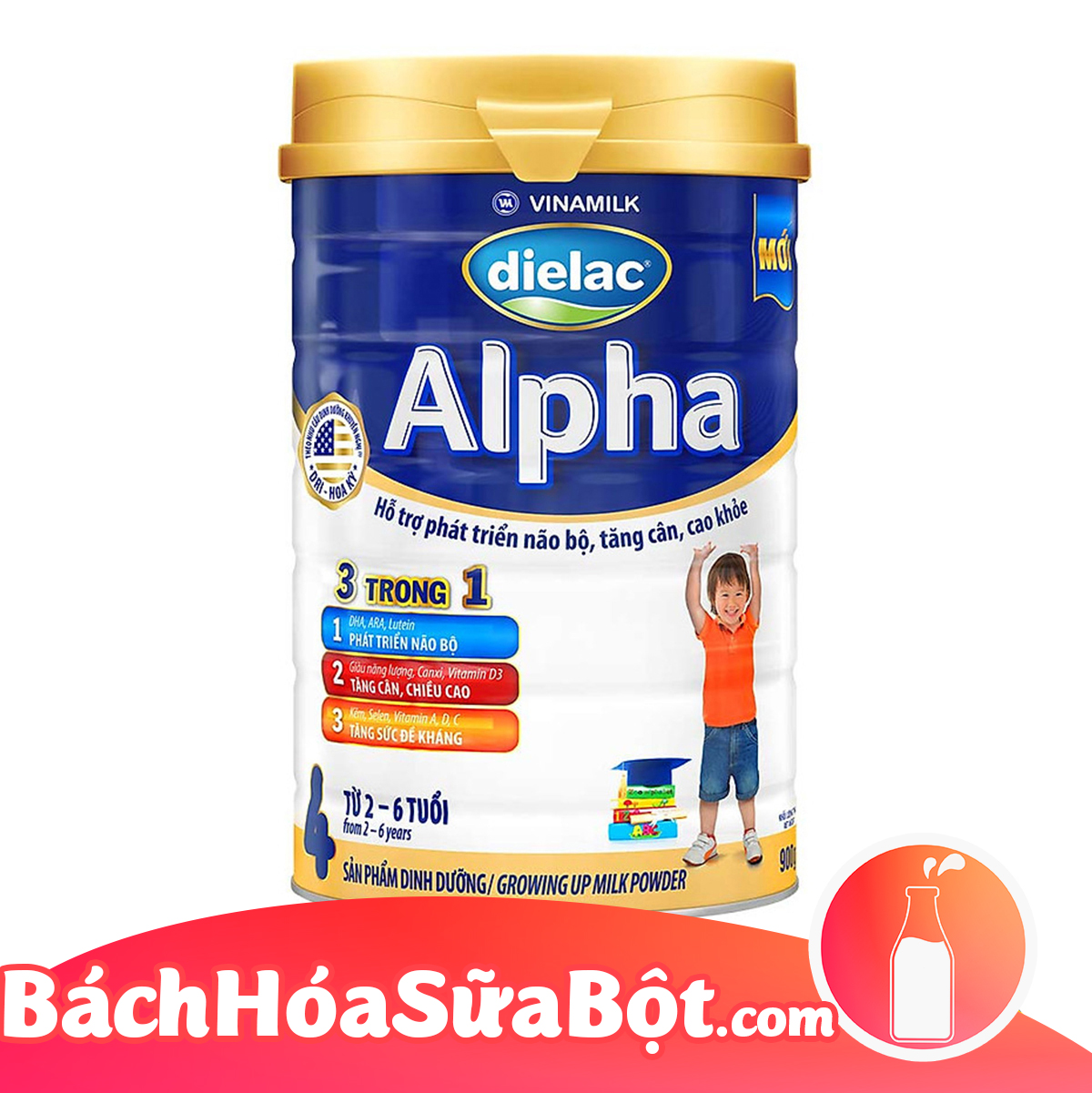 Sữa bột dielac alpha 4 900g