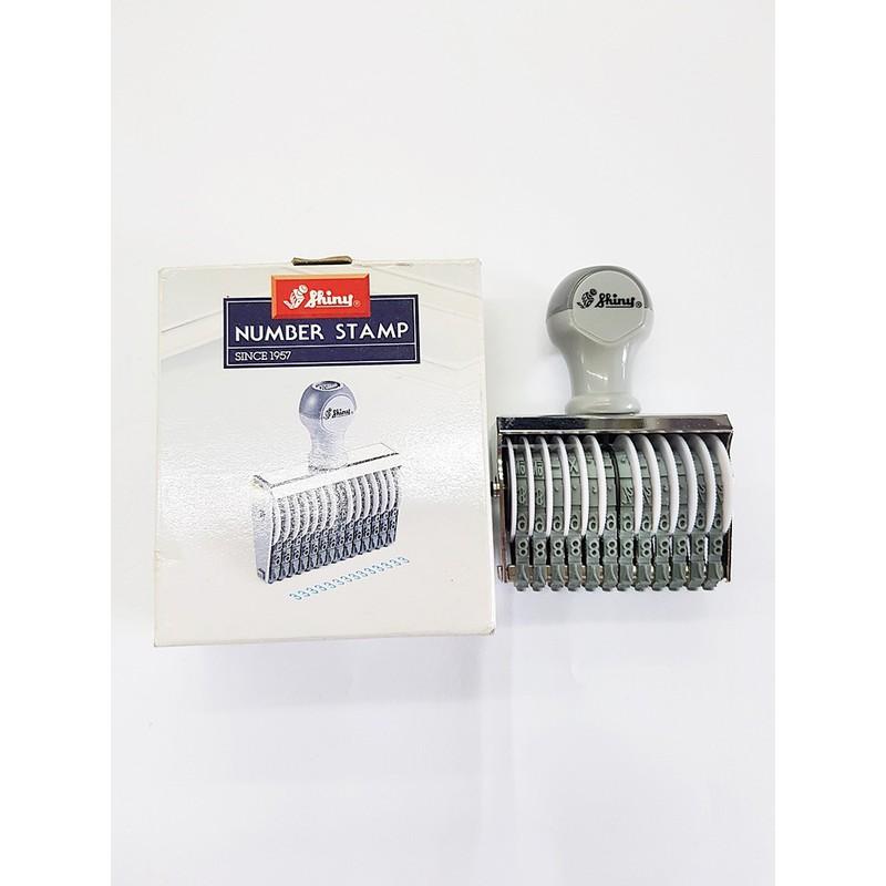 Dấu 12 số xoay 4mm shiny n412