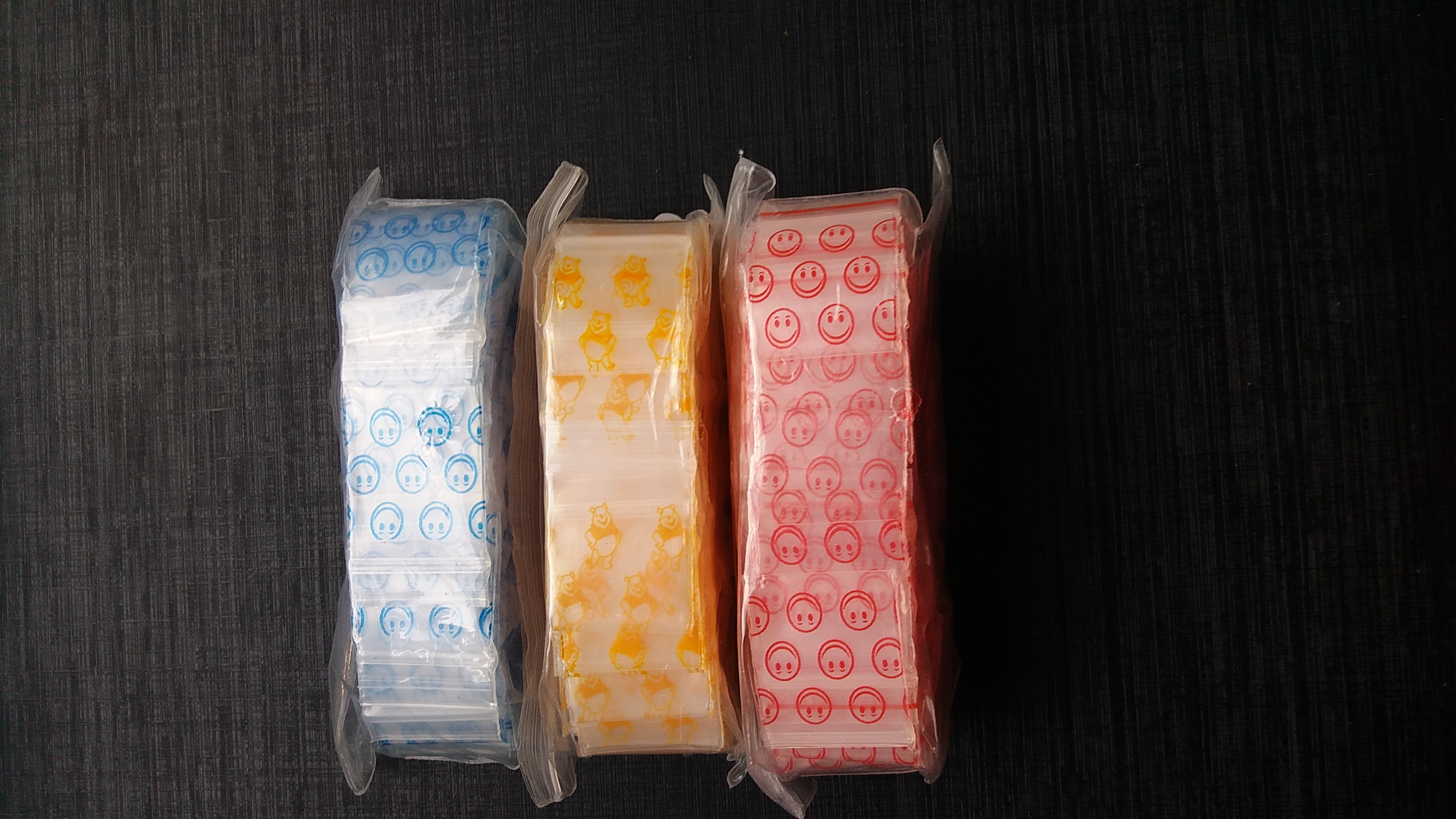 100 túi zip mini nhỏ hình HOA VĂN đẹp kt 1.8x2.5 loại dầy đẹp cứng