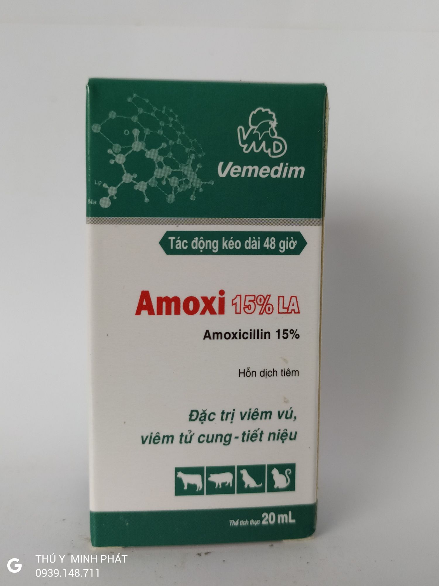 AMOXI 20% LA CHAI 20ML
