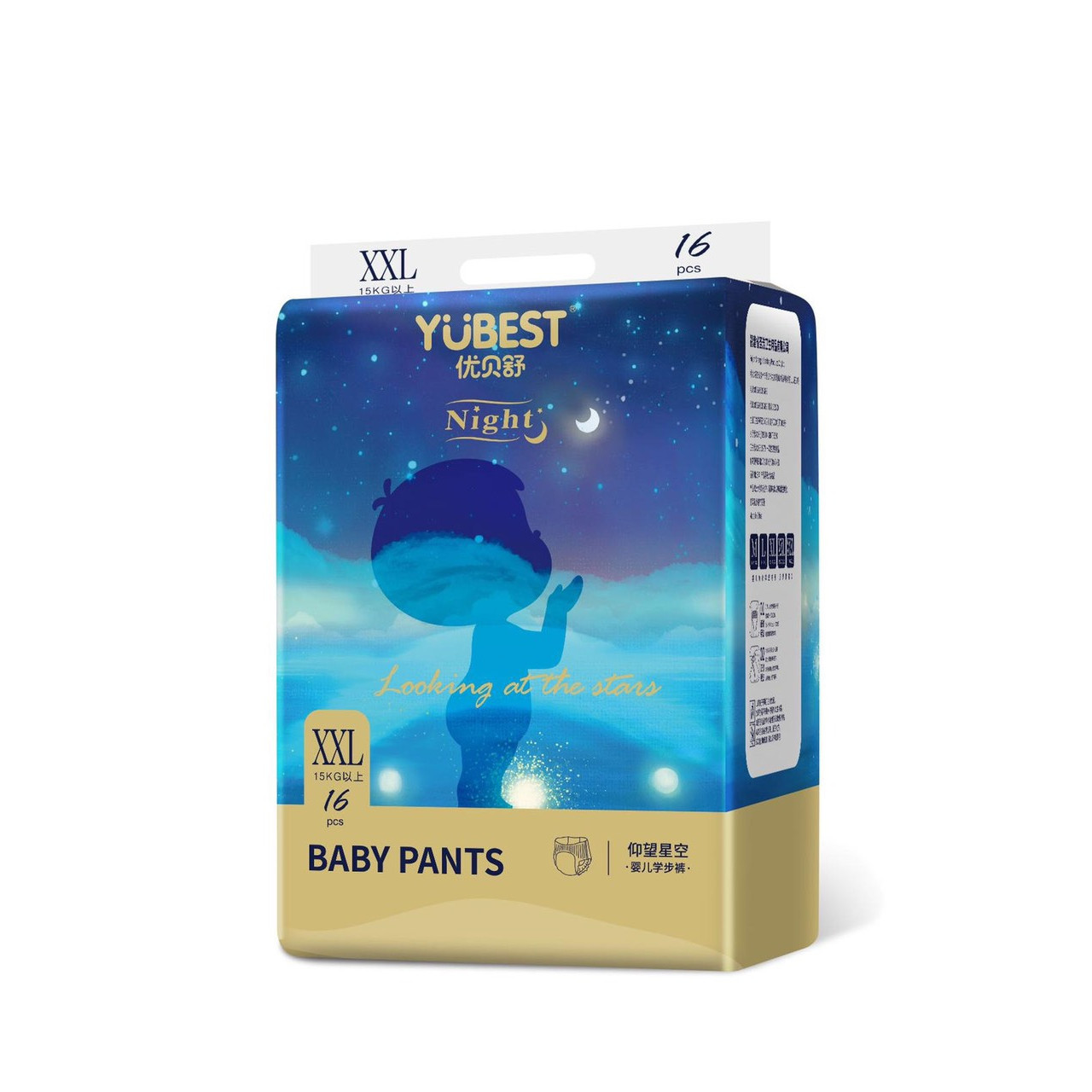 BỈM YUBEST NIGHT QUẦN ĐỦ SIZE M76/L72/XL68/XXL64/XXXL60
