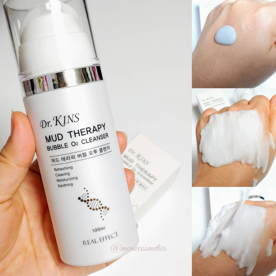 Bùn khoáng thải độc Dr. Kins Mud Therapy Bubble O2 Cleanser
