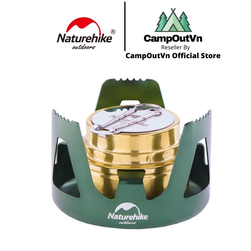 Bếp cồn cắm trại Naturehike NH18L001 du lịch dã ngoại campoutvn A435