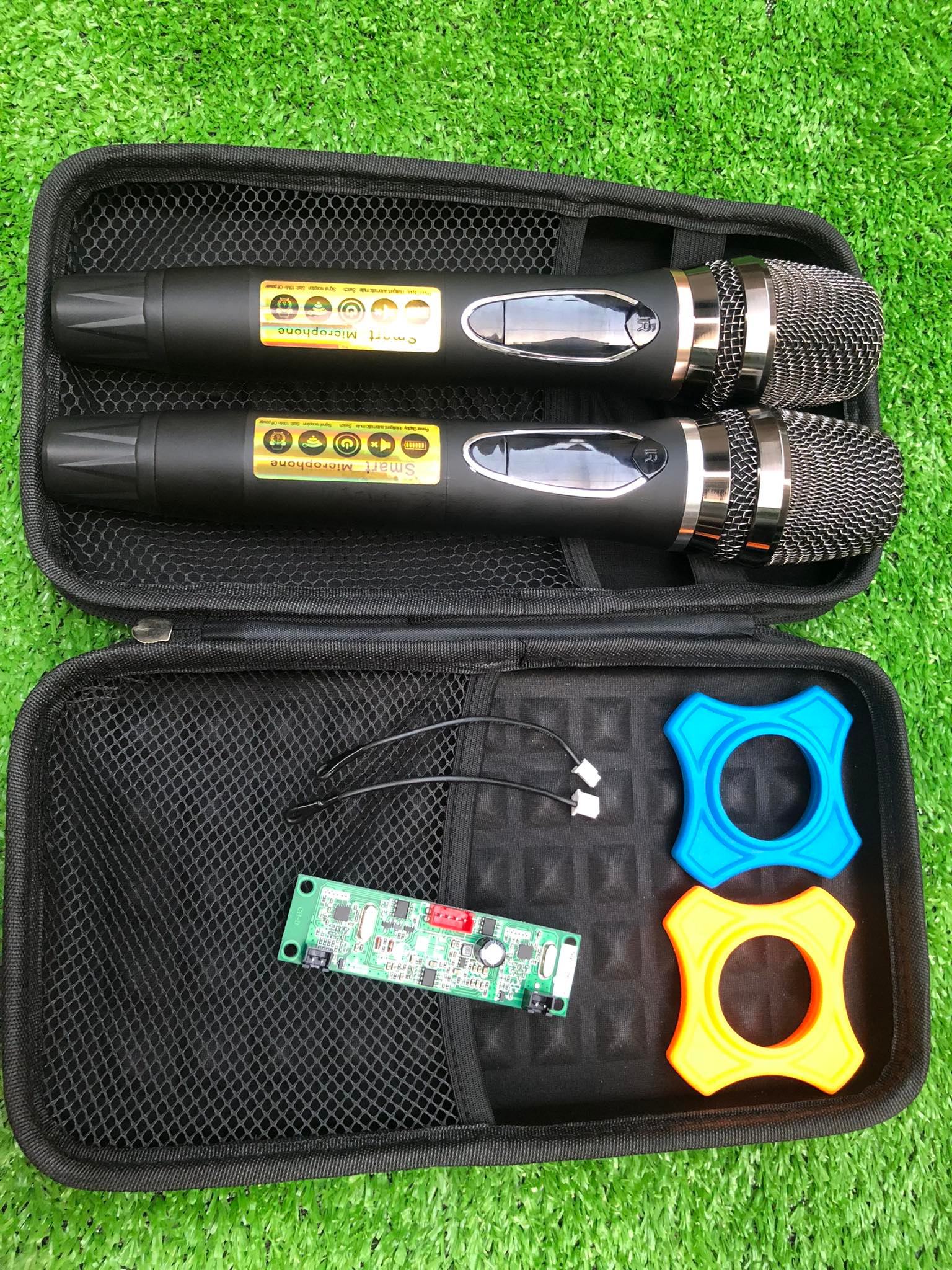 Micro cho loa kéo uhf- micro dành cho loa xách tay- micro hát karaoke siêu hay không dây