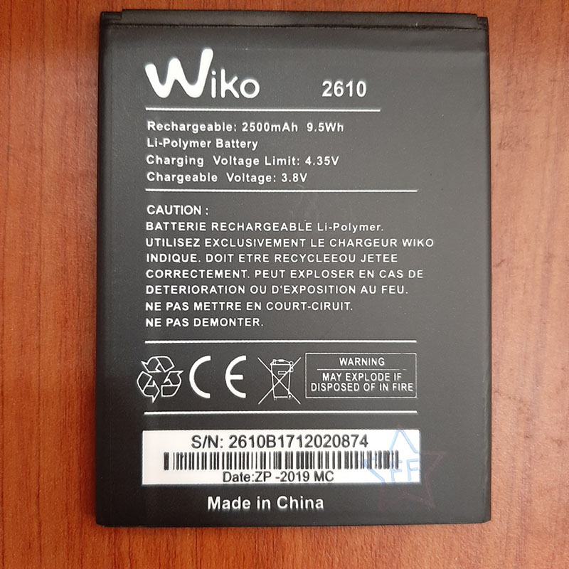 Pin Wiko JERRY 3 / 2610