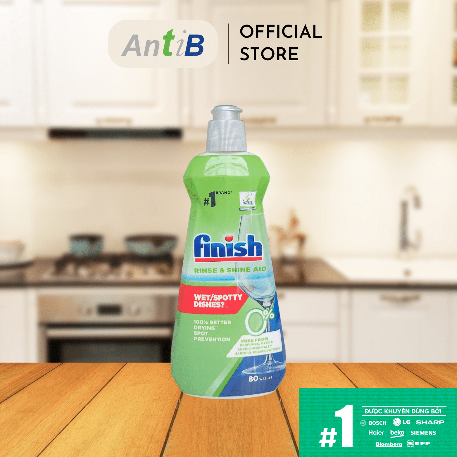 Nước làm bóng finish eco 0% 400ml