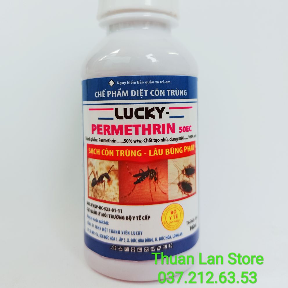 Thuốc Diệt Côn Trùng LUCKY PERMETHRIN 50EC