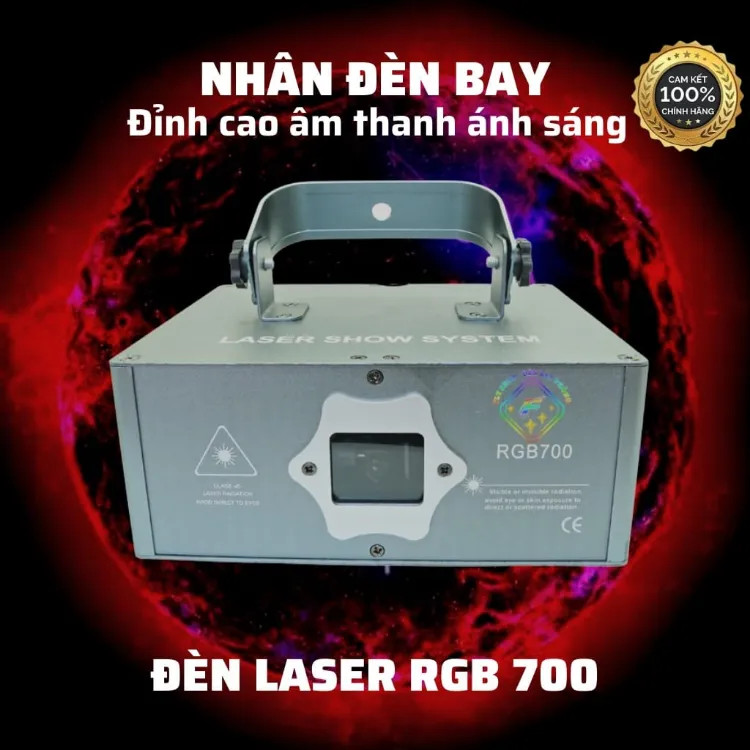 Đèn Laser RGB 700 Đèn Sân Khấu Đèn Phòng Bay Cho Dân Chơi Đèn RGB 700 Bay Phòng Hiệu Ứng 3D Chuyên Quét Tia Chiếu Hình Dùng Cho Phòng Bay Karaoke Bar...