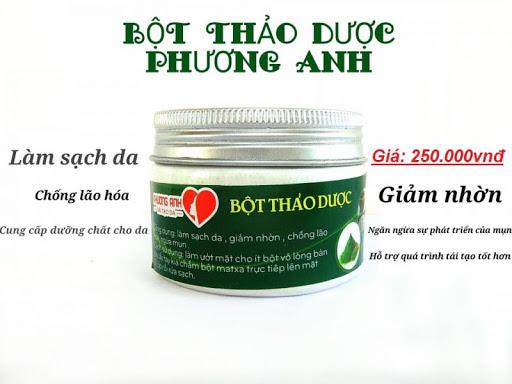 Bột thảo dược rữa mặt phương anh