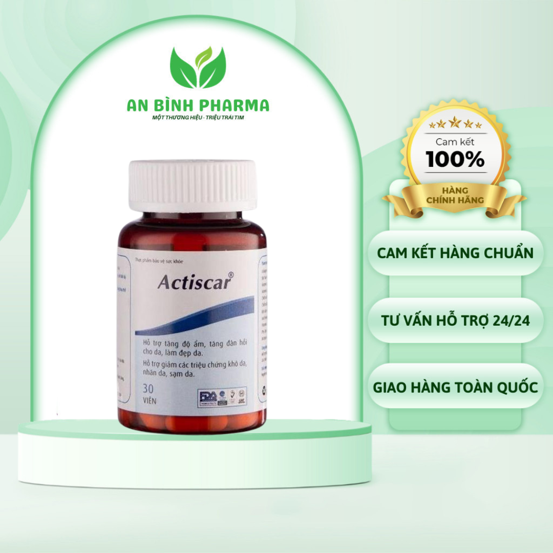 Viên Uống Actiscar Xóa Sẹo An Toàn Cho Da