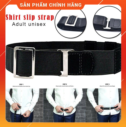 Đai giữ áo sơ mi, dây đai nịt thắt lưng giữ áo sơ mi khi đóng thùng, đai giữ áo sơ mi thẳng