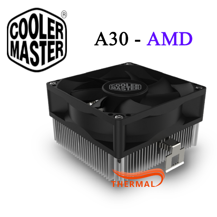 Quạt tản nhiệt cpu amd Cooler Master A30 - Quạt quay êm, Hiệu năng tốt