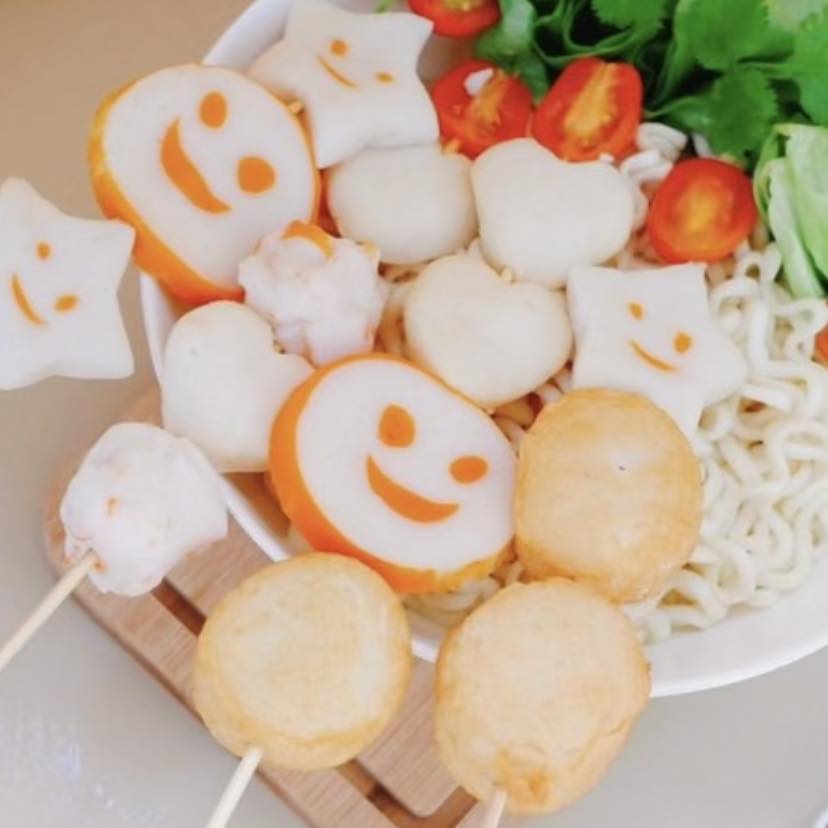 Dat Phuong Surimi Balls Are Delicious and Have a Funny Shape.