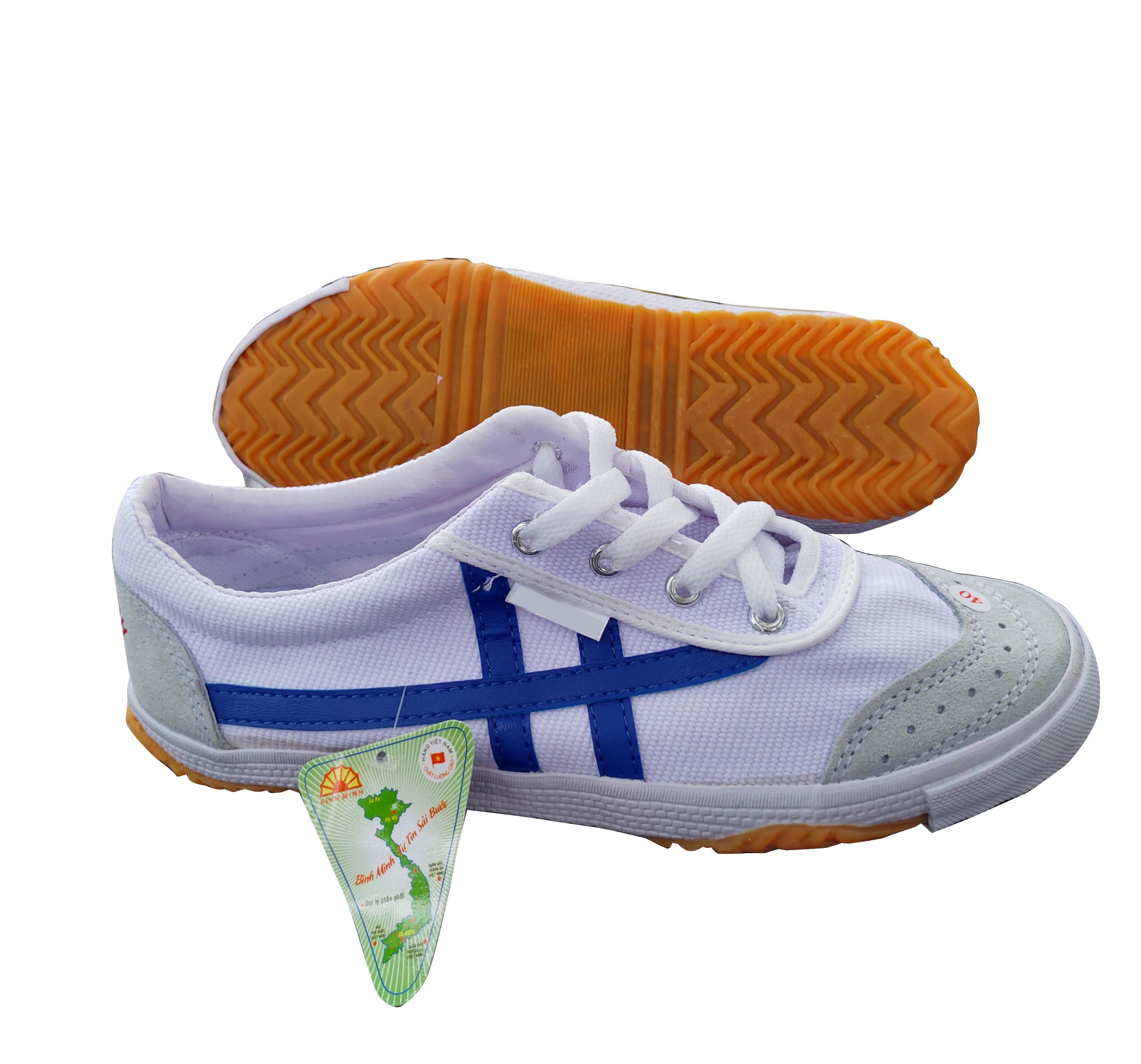 Giày Bata Vải Chạy Bộ Thể Thao Bình Minh