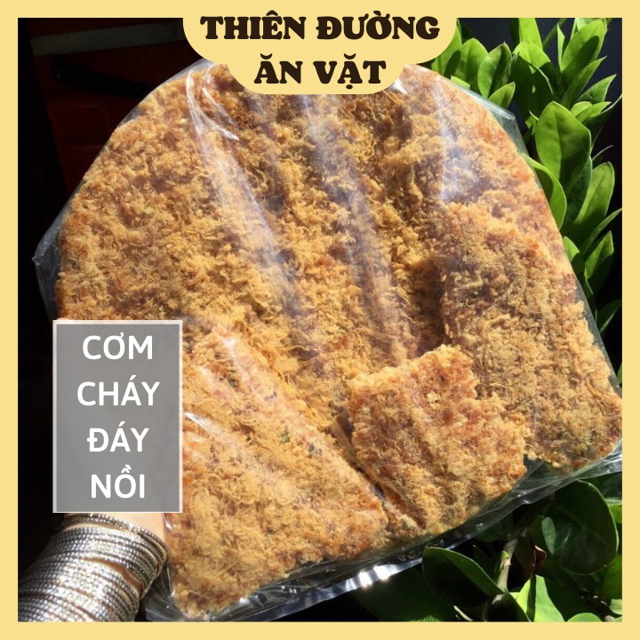 Cơm cháy chà bông 500g thiên đường ăn vặt cơm cháy đáy nồi loại 1 siêu chà bông sài gòn đồ ăn vặt giòn rụm cực ngon