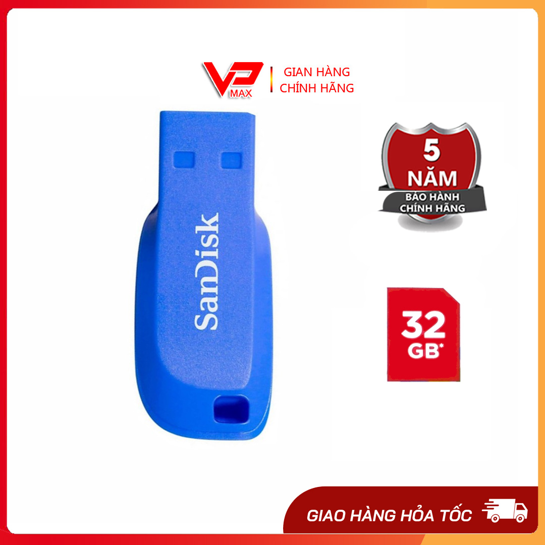 USB Sandisk 16GB - 32GB nhỏ gọn Cz50, Hikvision 8Gb - 32gb vỏ thép bảo hành 5 năm - vpmax