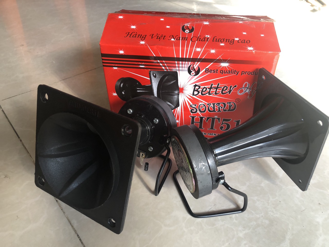 Bộ 2 Loa Treble Kèn Bổ Sung Treble cho loa thiếu Treble cực hay Thumder HT51