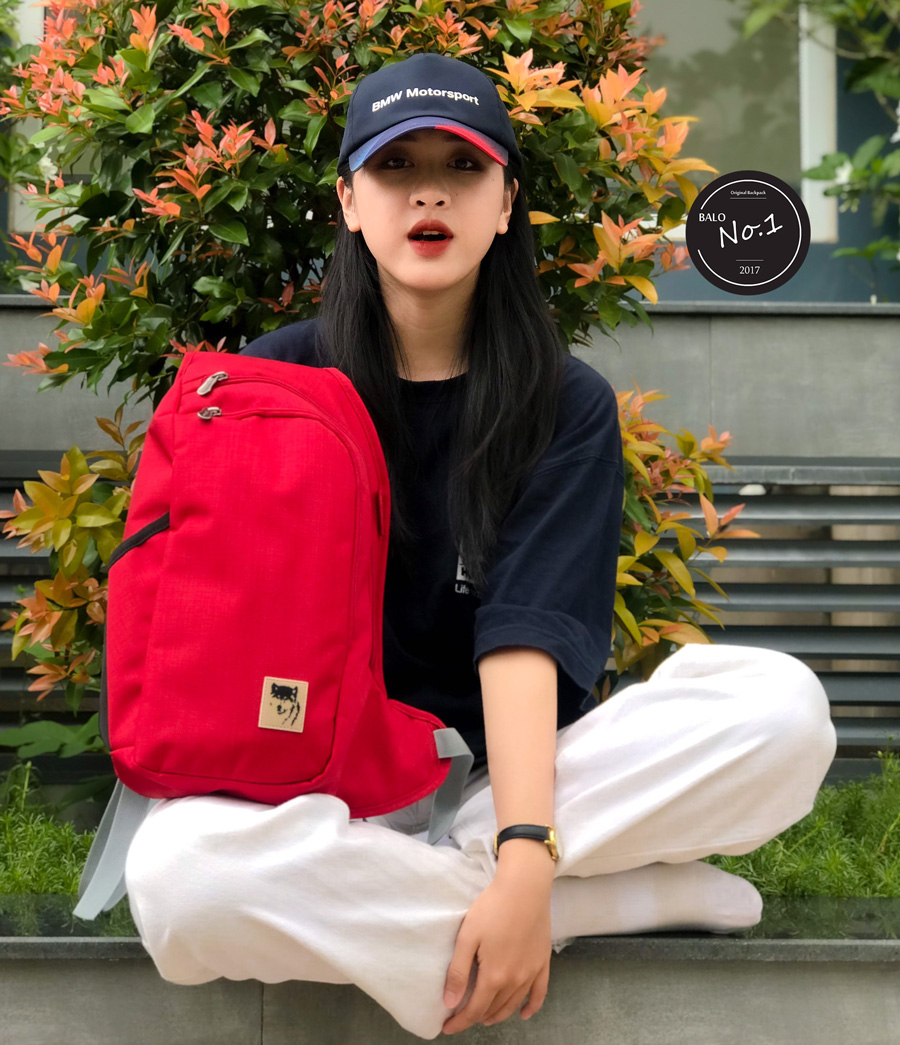 Túi đeo chéo thời trang mikkor d.leh sling – red