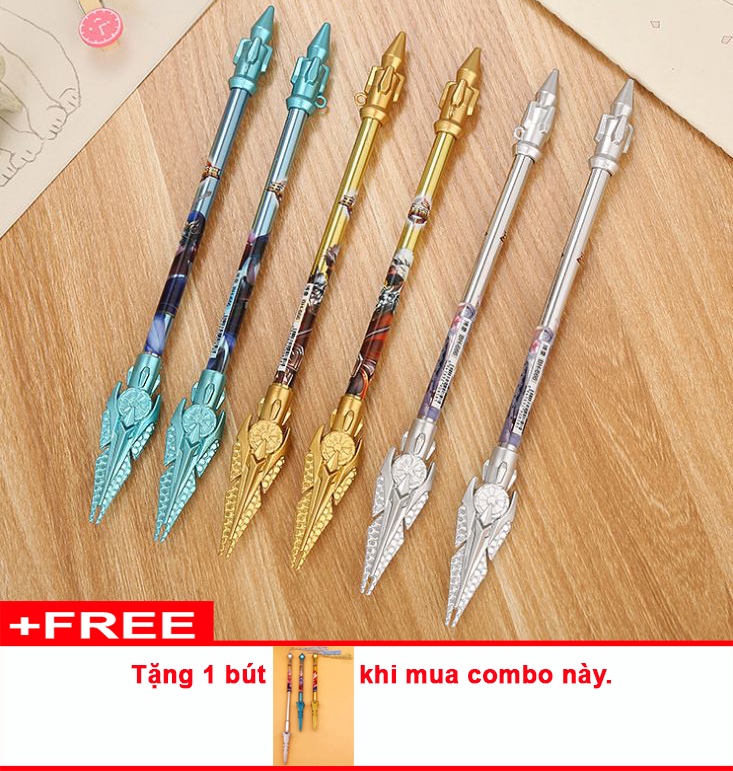 [HCM]Combo 3 bút Toàn Long Thương 3 màu (Quà tặng kèm theo khi mua combo)