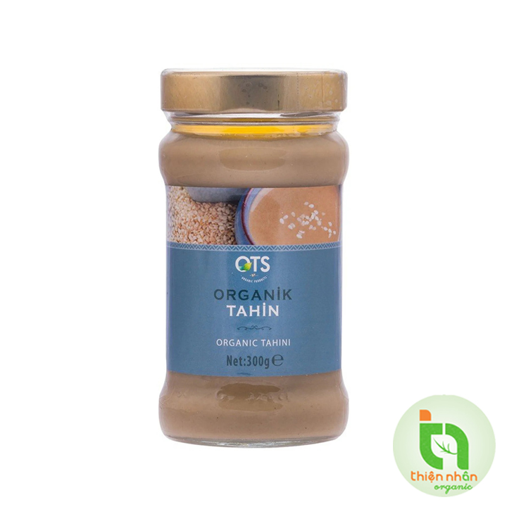 Bơ mè tahini hữu cơ ots organik 300g - organic tahini sesame butter ots organik 300g
